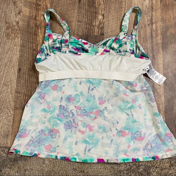 J Crew Scalloped Bikini Bottoms & Ava & Viv Tankini Top - Picture 5 of 16